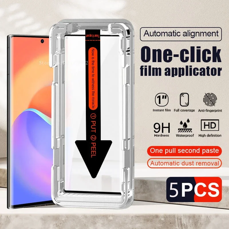Oppo A78 - 5 Piezas de Película de Vidrio