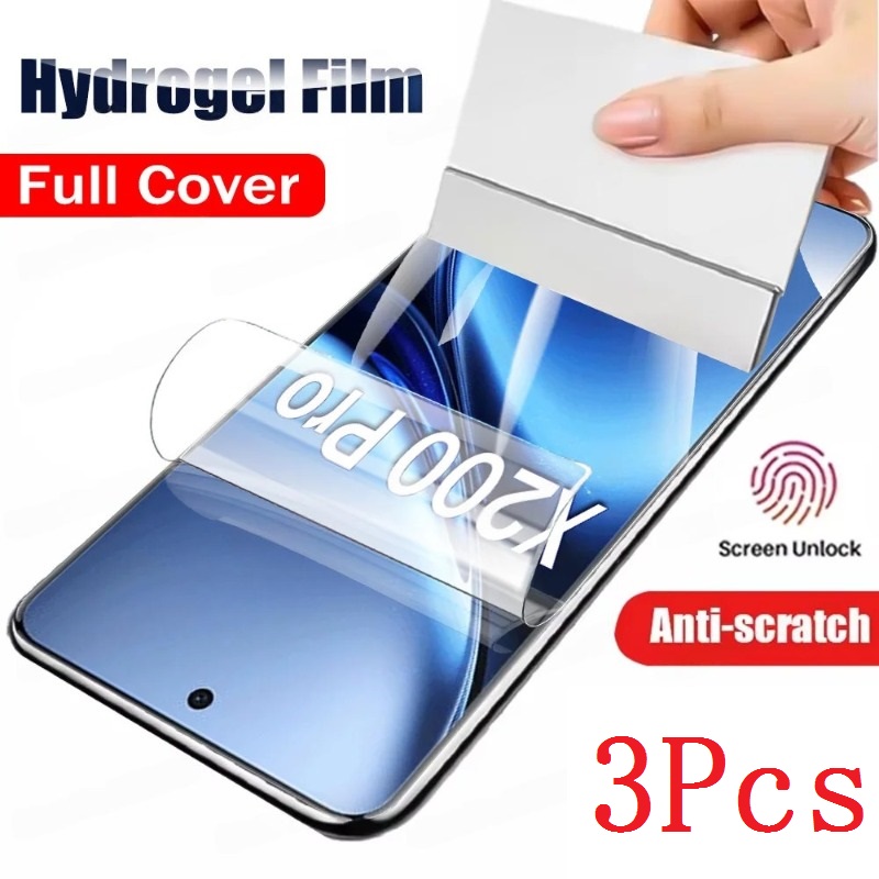 Vivo Y28 - 3 uds película de hidrogel para