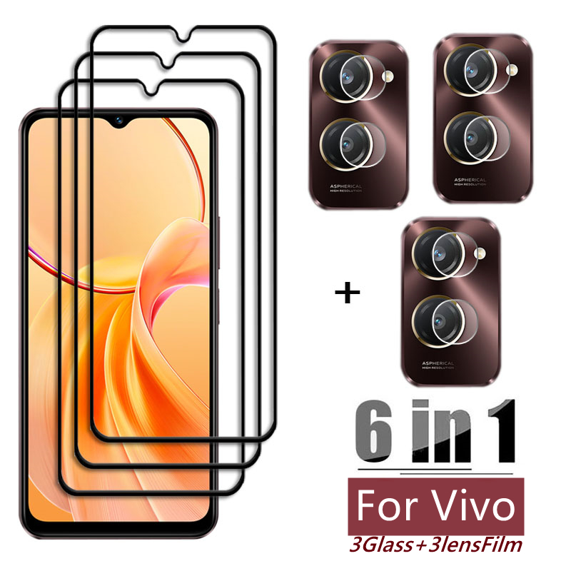 Vivo Y28 - Vidrio 6 en 1 para Vivo