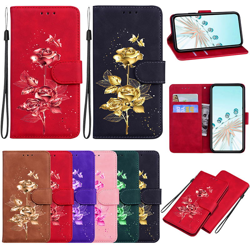 Realme Note 50 - Funda de cuero con ranura para