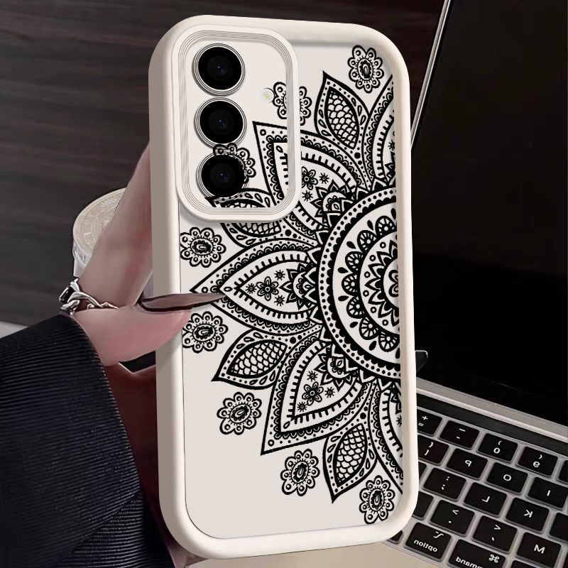 Funda con patrón de tótem de f - Samsung Galaxy A55 reseña y precio