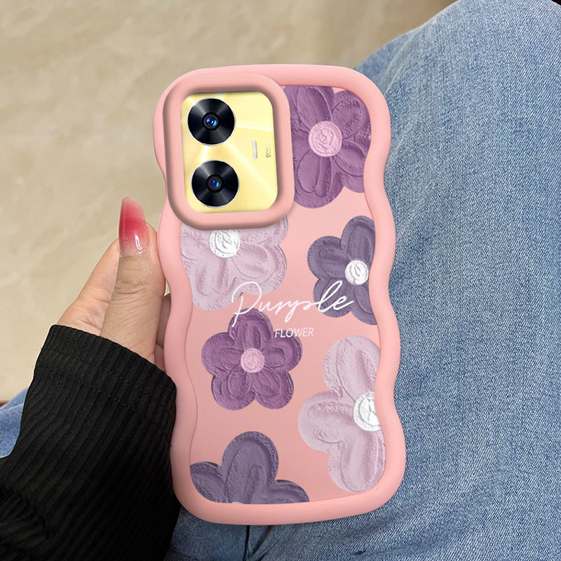 Funda Realme C55 con flores ro - Realme Note 50 reseña y precio